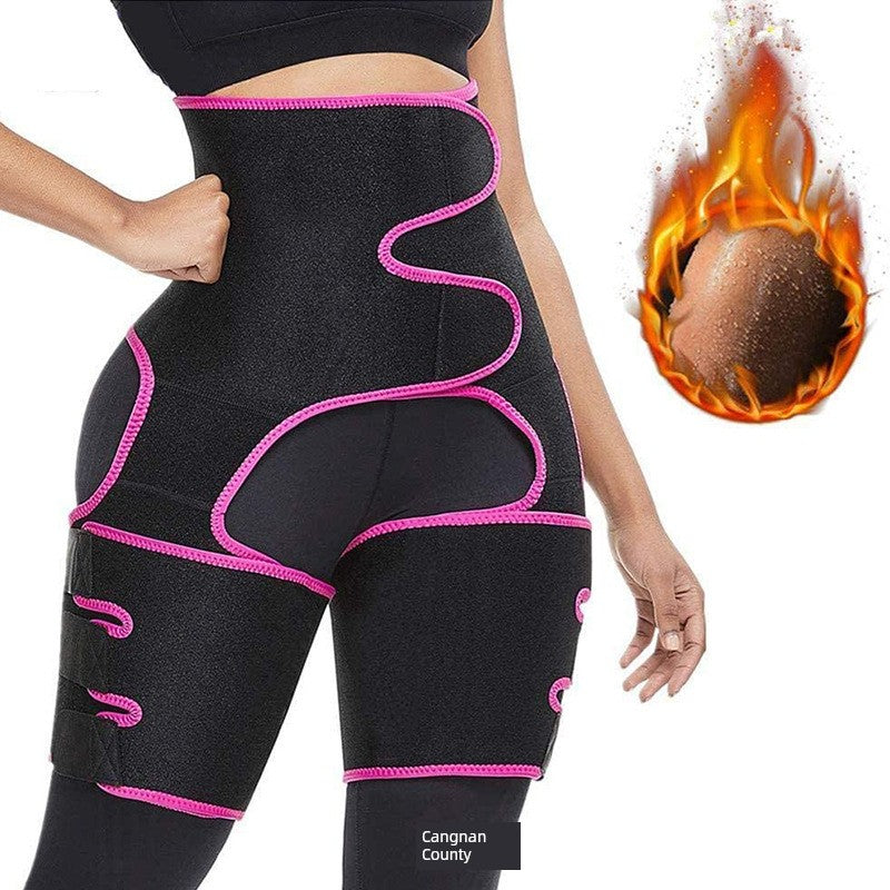 Three-in-One Waistband Waist and Thigh Trimmer Waist Trainer Hip Lifting Shapewear Hip Belt c9f98b-b7.myshopify.com