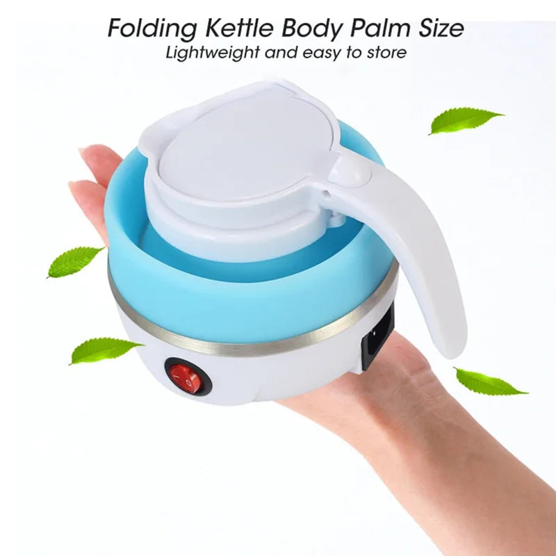 220V 0.6L Mini Folding Kettle Portable Water Heater 600W Silicone Compression Electric Kettle Home Kettle Easy To Travel c9f98b-b7.myshopify.com