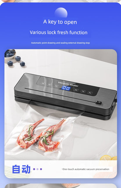 Smart Vacuum Sealing Machine for Fresh Food Preservation - Compressed Food Packaging & Storage c9f98b-b7.myshopify.com