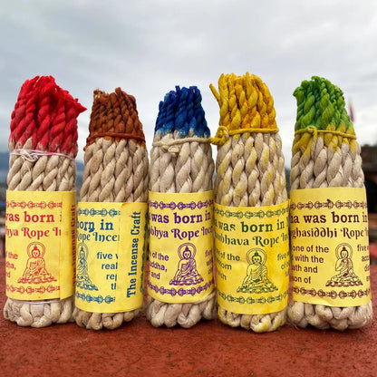 Nepal Handmade Herbal Rope 25 Bundle White Sage Buddha Incense String for Home Bedroom Temple Meditation Herbs c9f98b-b7.myshopify.com