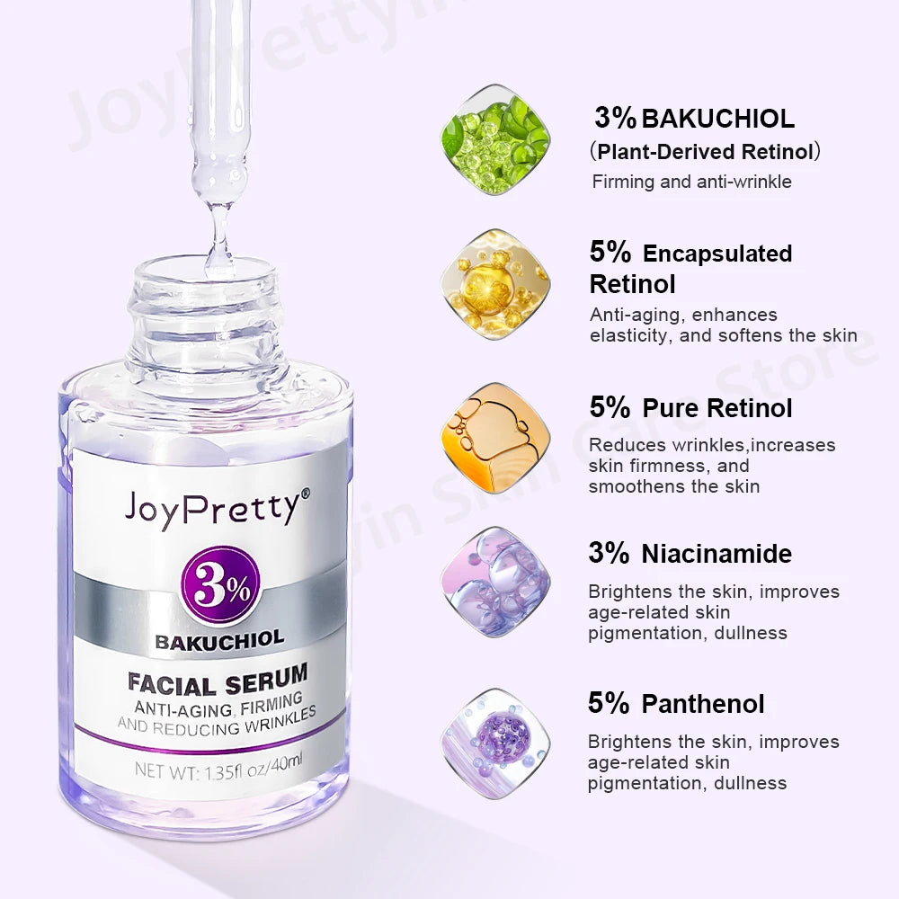 Plant Retinol Face Serum Wrinkle Removal Hyaluronic Acid Lifting Moisturizing Skin Care Niacinamide Facial Serum Skincare c9f98b-b7.myshopify.com