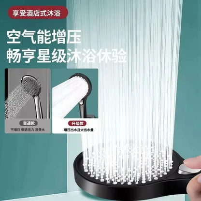 13CM Big Panel Large Flow Shower Head 3 Modes Adjustable High Pressure Water-saving Shower Mixer Nozzles Bathroom Accessories c9f98b-b7.myshopify.com