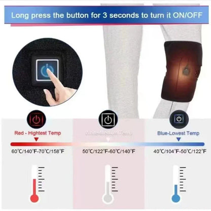 Electric Knee Pads USB Charging for Autumn and Winter Cold Protection and Warmth with Three Adjustable Heating Strips c9f98b-b7.myshopify.com