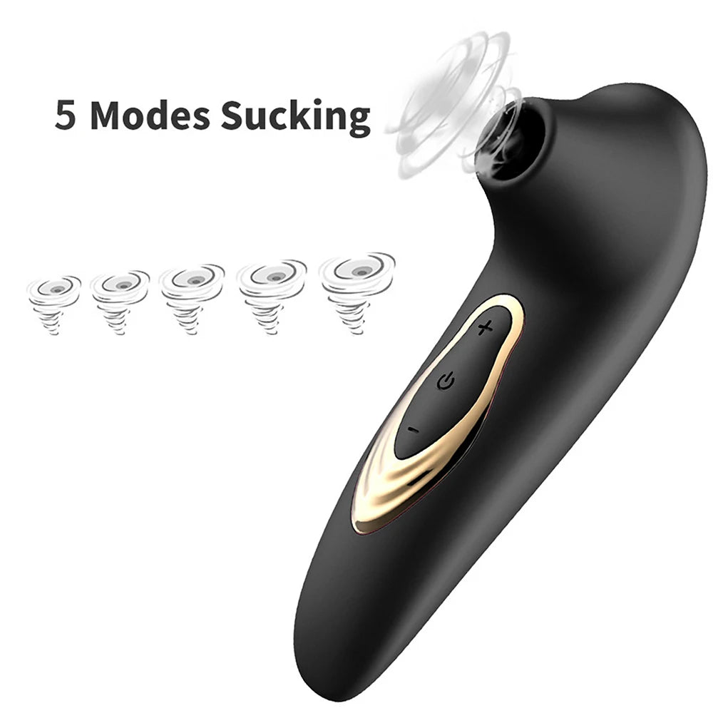 Powerful Clit Sucker Vibrator for Women - Clitoris & Nipple Sucking Massager, 10-Mode Oral Vacuum Stimulator, Rechargeable Silicone Adult Sex Toy c9f98b-b7.myshopify.com